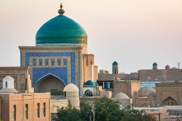 istock Dome on the Islam Khodja Madrasa in Khiva. 2138893105