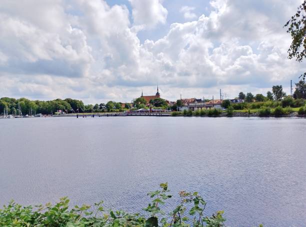 Skyline of Rendsburg in Schleswig-Holstein