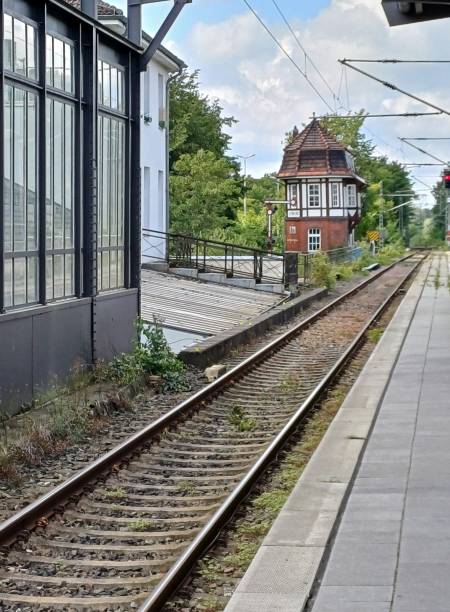 istock Railroad station in Rendsburg 2138893547