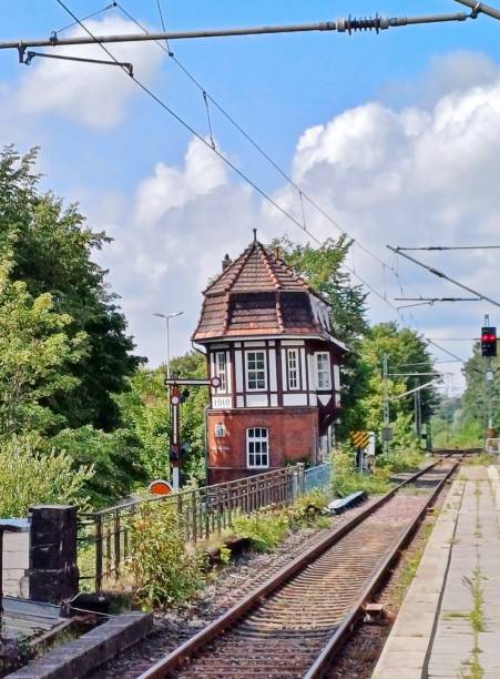 istock Railroad station in Rendsburg 2138893554
