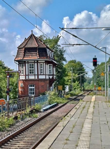 Railroad station in Rendsburg