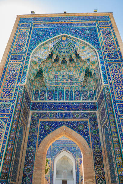 istock The beautifully decorated Gur-i Amir Mausoleum in Samarkand. 2138911780