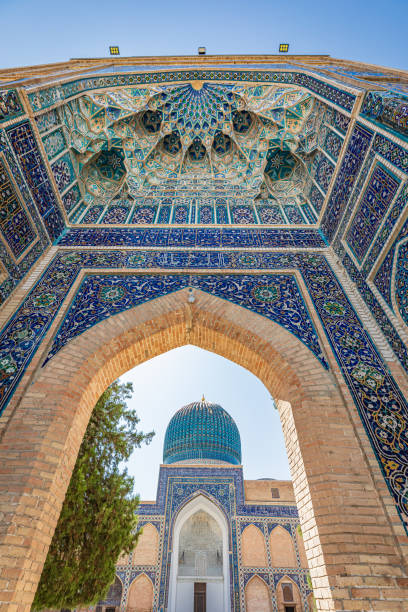 istock The beautifully decorated Gur-i Amir Mausoleum in Samarkand. 2138912304