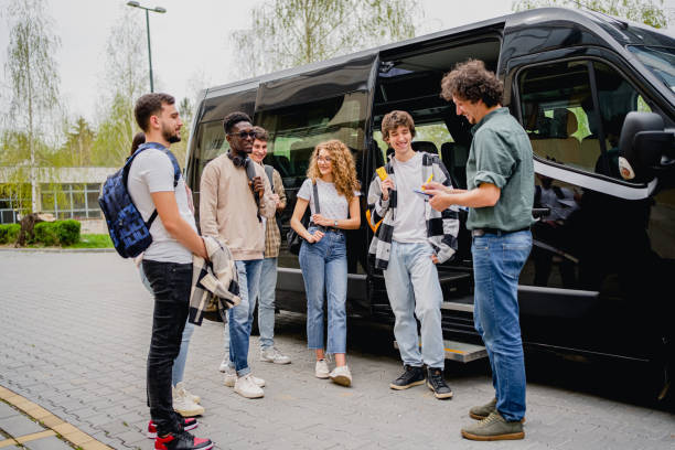 istock Group of students ready to travel 2138927286