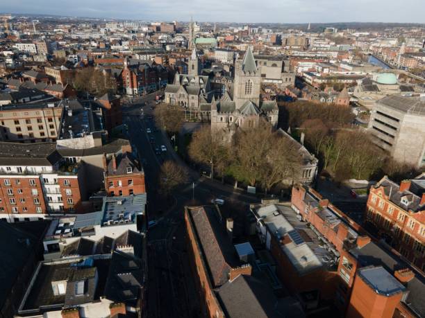 istock Views of Dublin, Ireland by Drone 2138942128