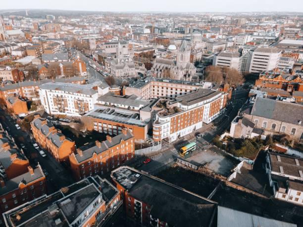 istock Views of Dublin, Ireland by Drone 2138942635