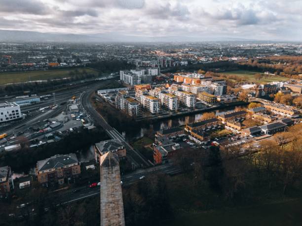 istock Wellington Monument in Dublin, Ireland by Drone 2138942892