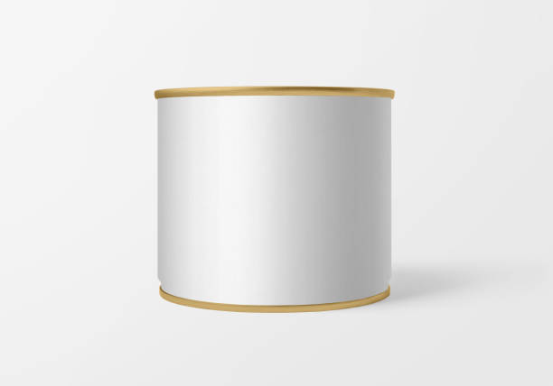 istock Food Tin Can Mockup 3D Rendering Isolated Background 2138962673