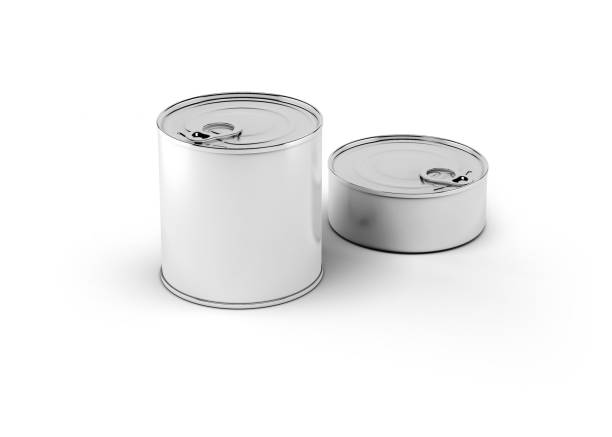 istock Food Tin Can Mockup 3D Rendering Isolated Background 2138962834