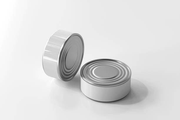 istock Food Tin Can Mockup 3D Rendering Isolated Background 2138962840