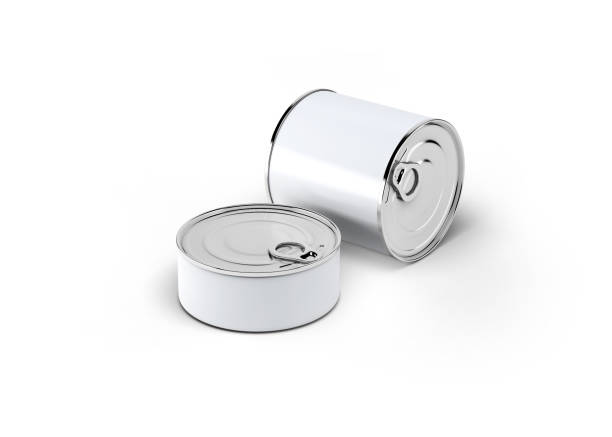 istock Food Tin Can Mockup 3D Rendering Isolated Background 2138962858