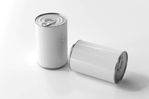 istock Food Tin Can Mockup 3D Rendering Isolated Background 2138962972