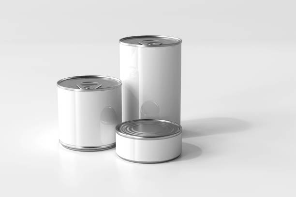 istock Food Tin Can Mockup 3D Rendering Isolated Background 2138962974