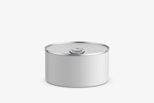 istock Food Tin Can Mockup 3D Rendering Isolated Background 2138963090