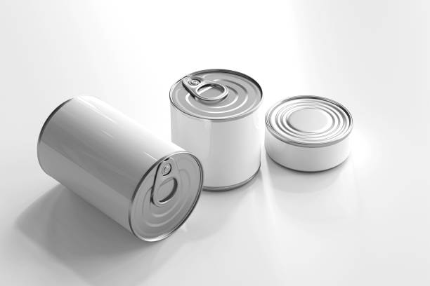 istock Food Tin Can Mockup 3D Rendering Isolated Background 2138963092