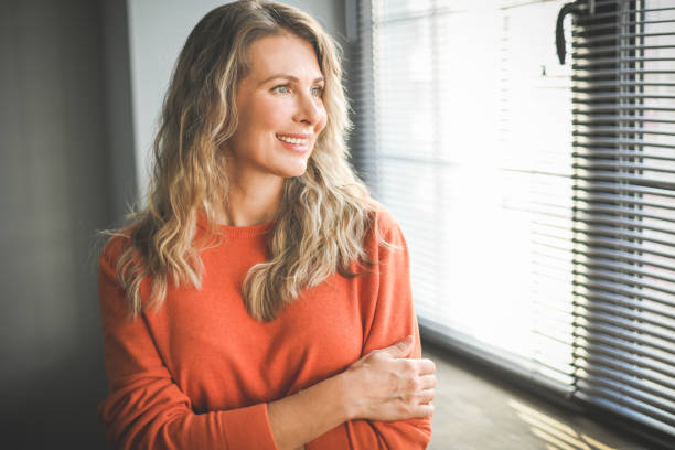 istock Beautiful middle aged woman 2139105230