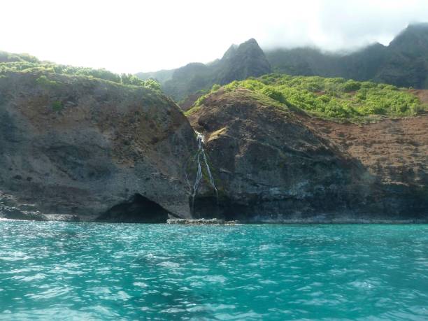 istock NA Pali Coast Sea Caves 2139183336