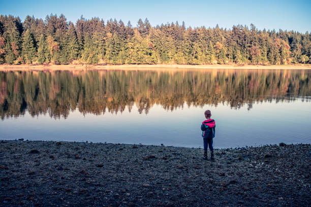 istock Boy at the beach in Washington state. 2139271192