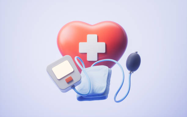 istock Red heart shape with medical concept, 3d rendering. 2139504463