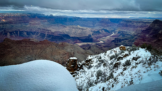 panoramic view of the Grand Canyon