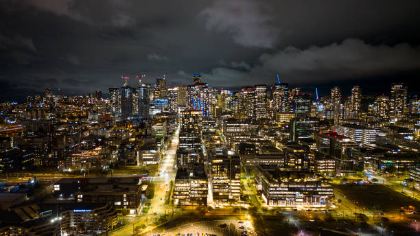 istock Seattle city skyline night view 2139645577