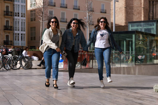istock Friends enjoying exploring the city whilst on holiday 2139915030