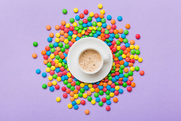 chocolate and a cup of coffee