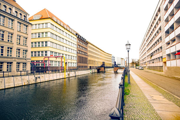 The River Spree links Spittelmarkt to the famous Museum Island, in Berlin.