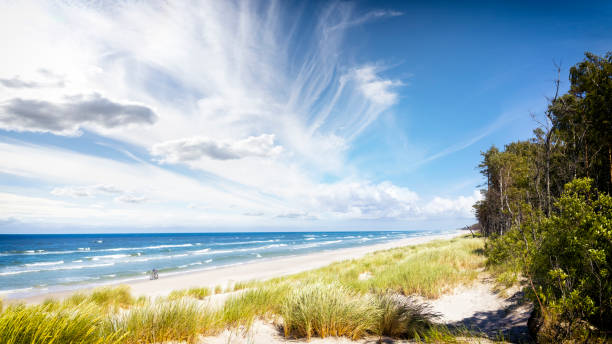 istock Holidays in Poland - Baltic seashore near Leba 2140096666