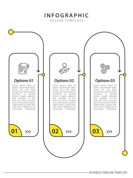 Three Column Timeline 520+ 3 Column Infographic Ilustraciones de Stock, gráficos vectoriales ...