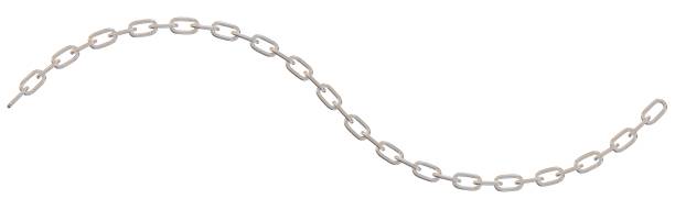 istock A link of silver chains in a curve. 2140174535
