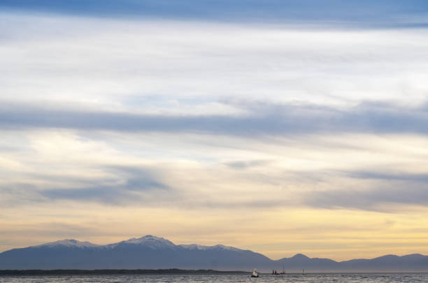 tranquil seascape at dawn