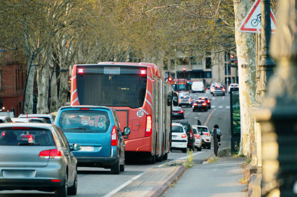 istock Traffic in a city 2140363637