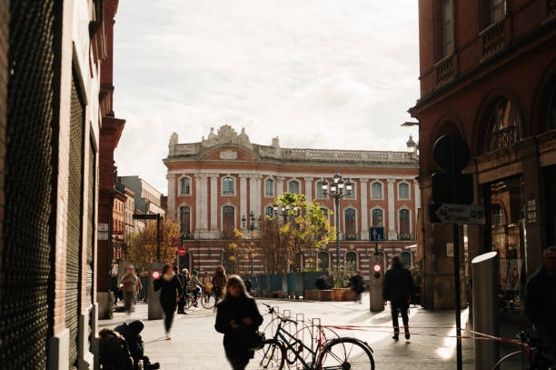 istock Street in Toulouse 2140390001