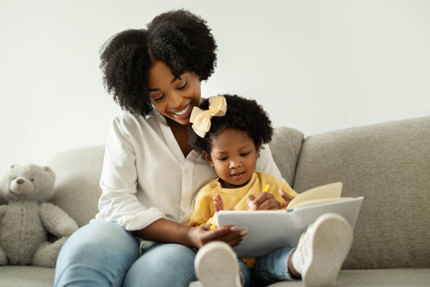 istock African american mummy spending time with her cute little daughter 2140404395