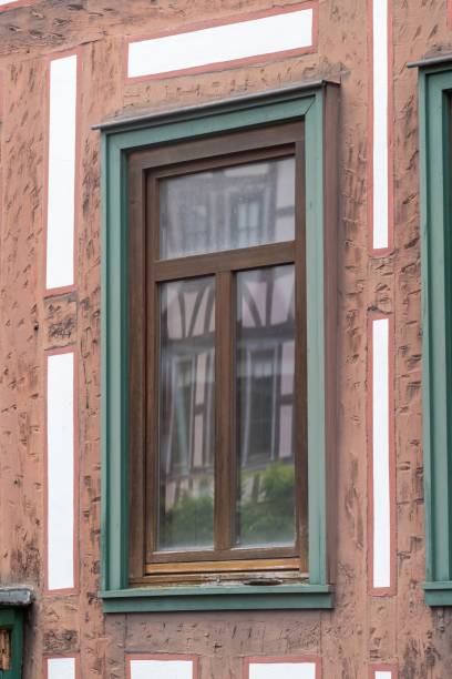 istock Details of a half-timbered house 2140407203