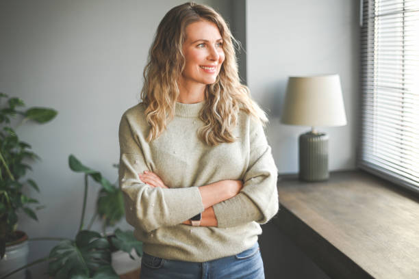 istock Beautiful middle aged woman 2140498587