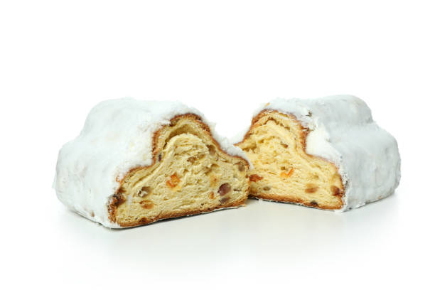 Roly-poly pudding, chocolate, cream, custard cream perfectly rolled up.Madrid, Spain.