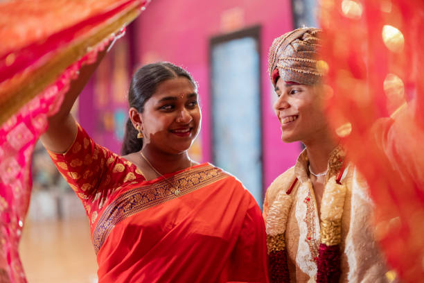istock Joyful Cultural Engagement in Traditional Wear 2140540972