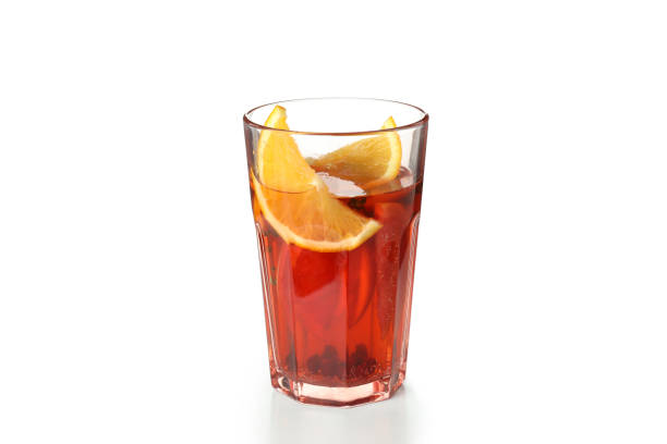 istock Glass of Sangria isolated on white background 2140543604