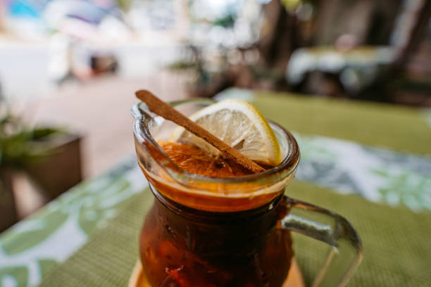 istock Thai Tea On The Table In A Bar In Thailand 2140543614