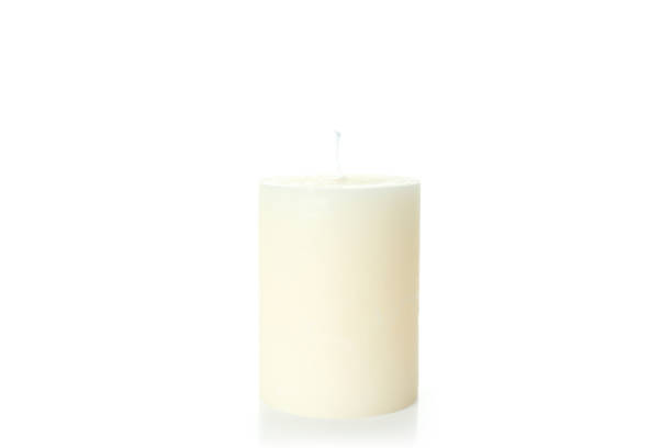 istock Aroma candle for relaxation isolated on white background 2140570491