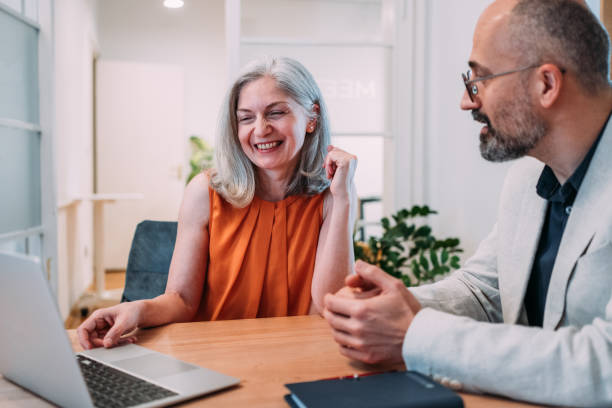 istock Business partners in meeting. 2140577417