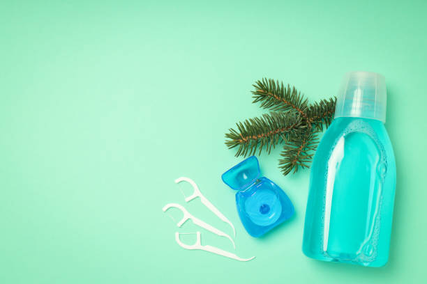 istock Concept of tooth or oral care, space for text 2140584979