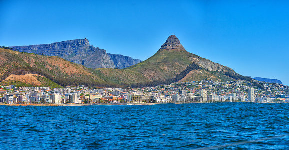 The harbour of Cape Town , Waterfront, Western Cape, South Africa.