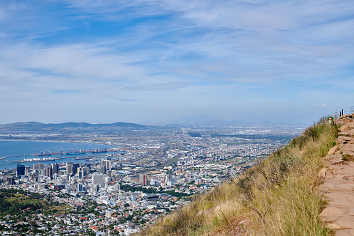 City scape of Cape Town , Western Cape, South Africa.