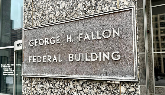George H. Fallon Federal Building, Baltimore Maryland, April 1st 2024