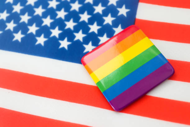 Icon in the colors LGBT