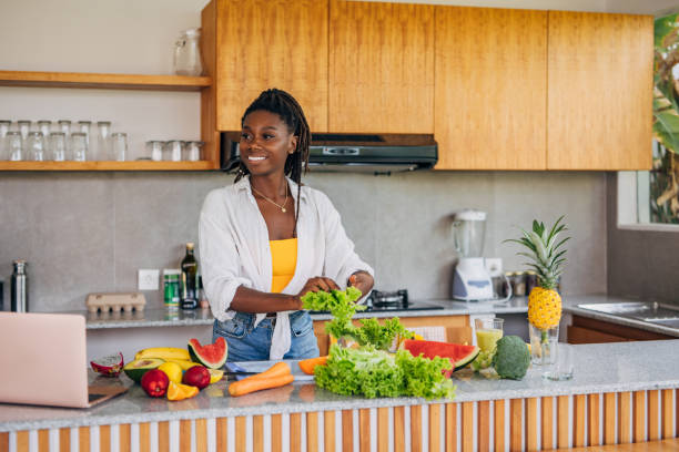 istock Woman Preparing Fresh salad 2140787959