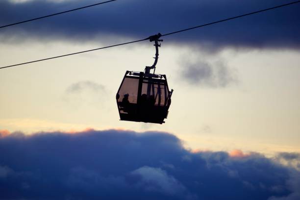 istock Mountain Cable Car at Idre mountin, Sweden 2140871230